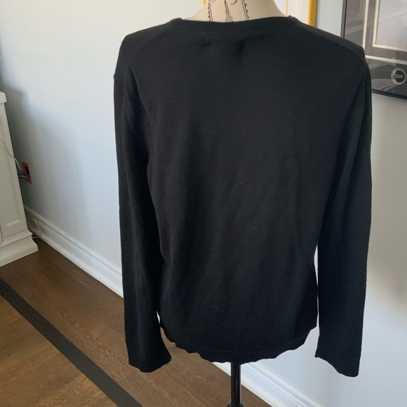 MEXX Metropolitan Black Pullover long sleeve Crew Neck Men’s Sweater Size Large - Picture 9 of 11